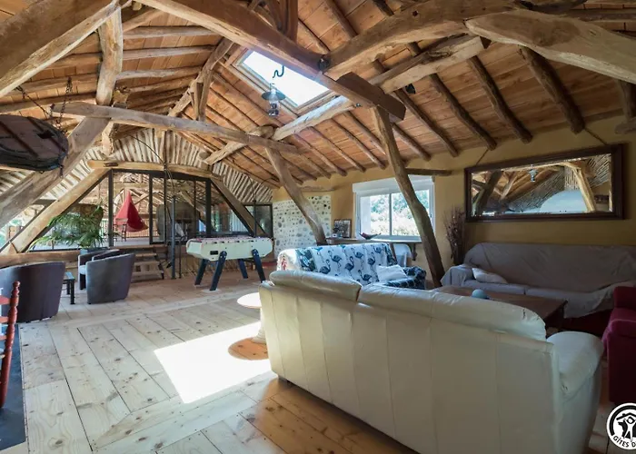 度假居 La Ferme Ponlat-Taillebourg