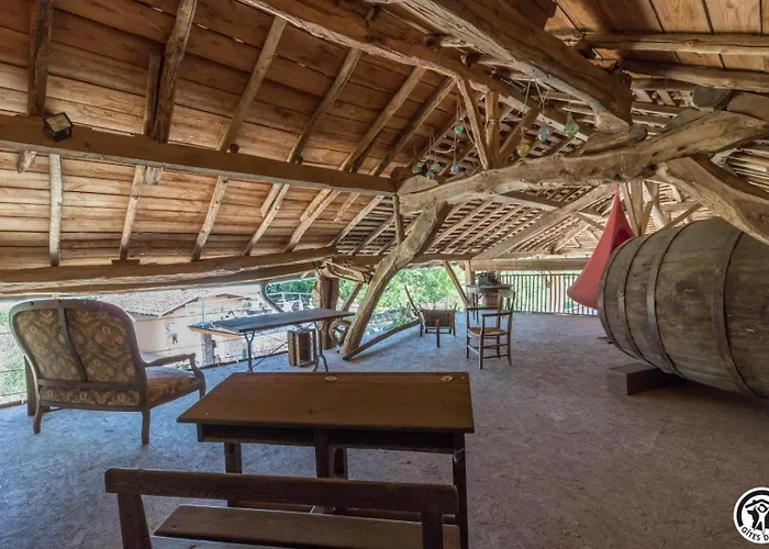 La Ferme 度假居 Ponlat-Taillebourg